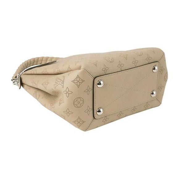 Louis Vuitton Babylon Shoulder Bag Mahina Leather Beige - Picture 3 of 8